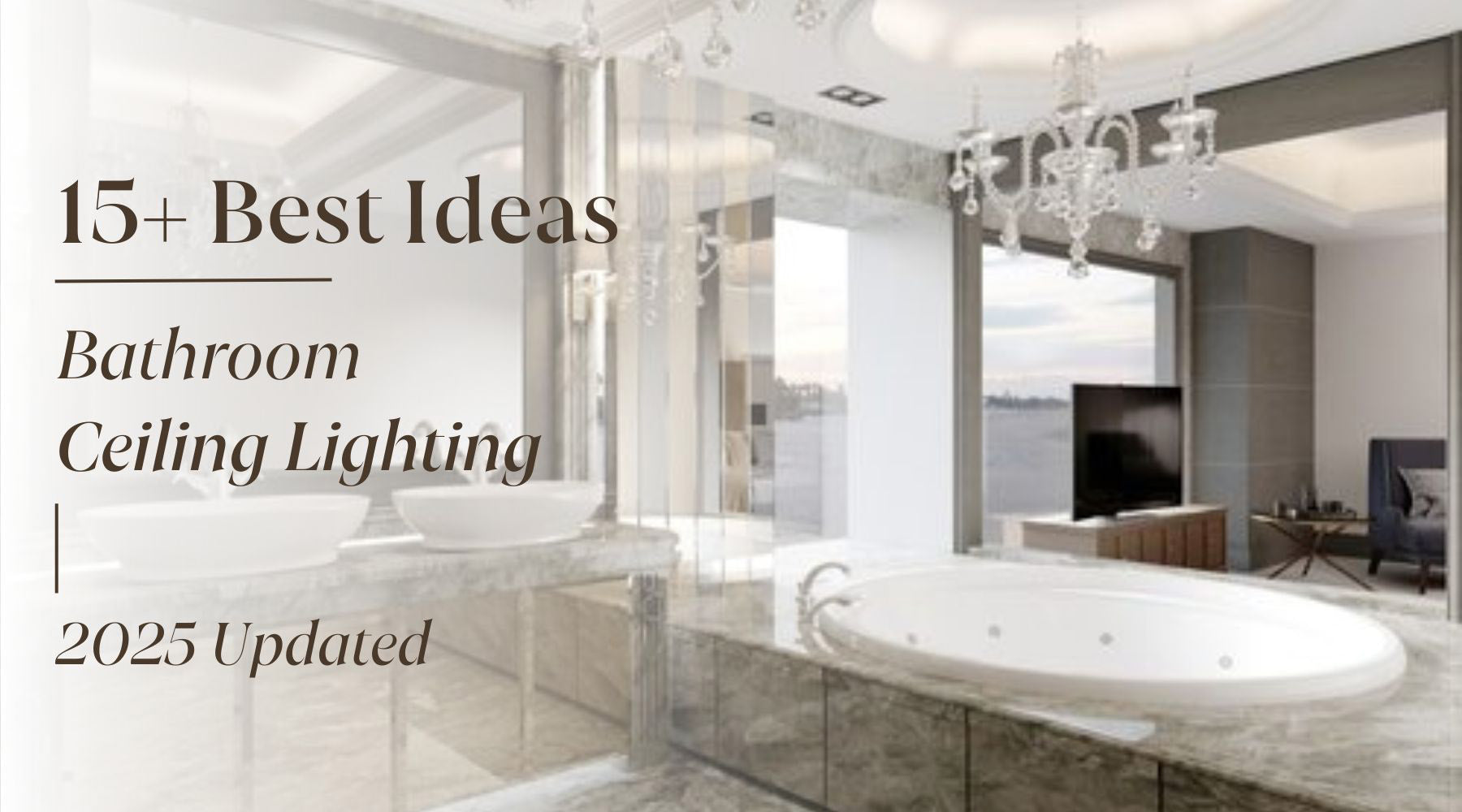 ceiling bathroom lighting ideas