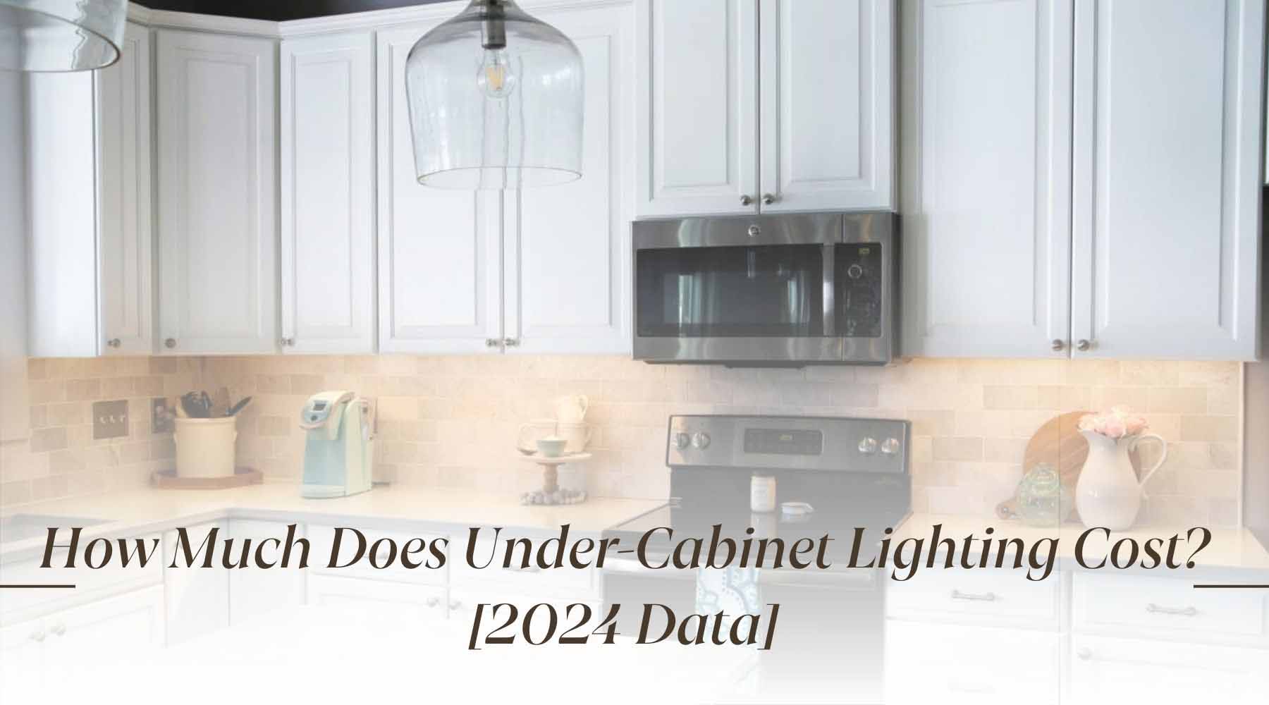 how much does under cabinet lighting cost