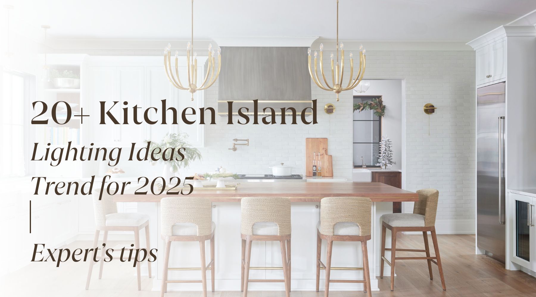 best kitchen island lighting ideas