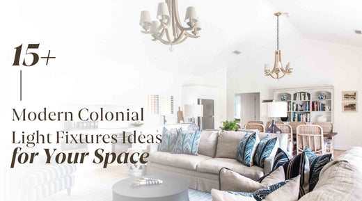 modern colonial lighting