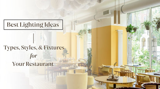 best restaurant lighting design