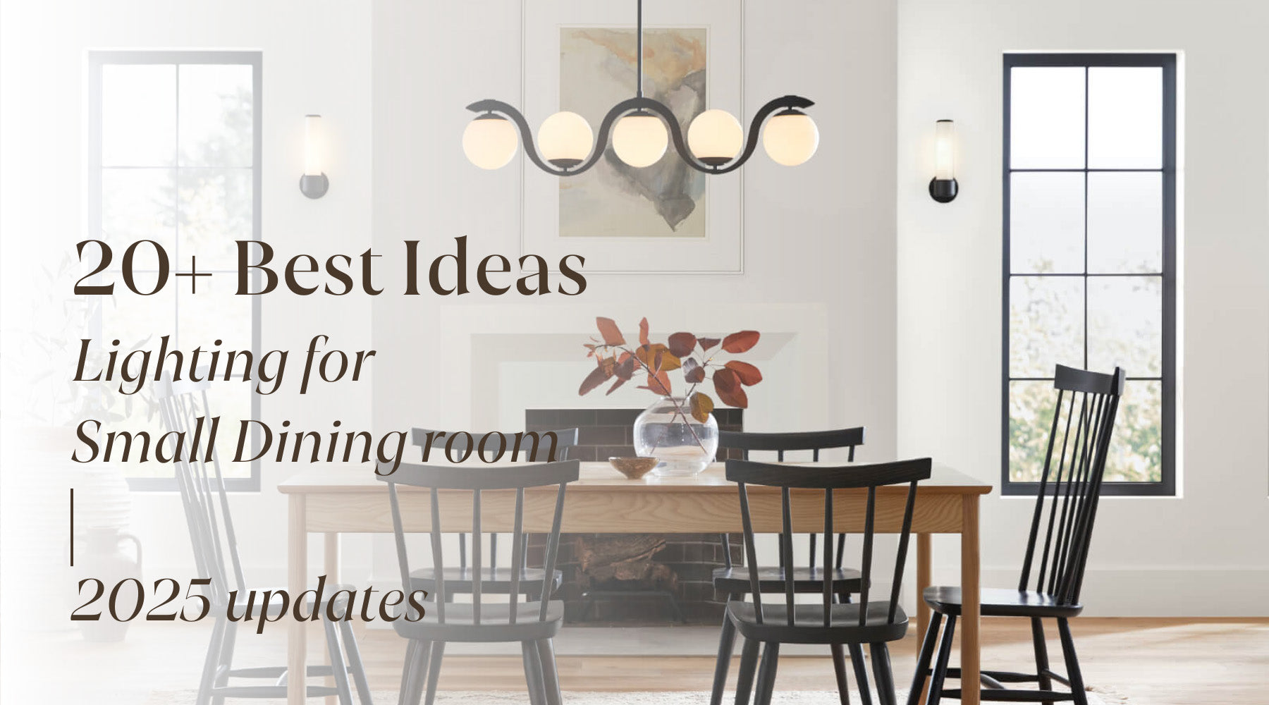 small dining room lighting ideas