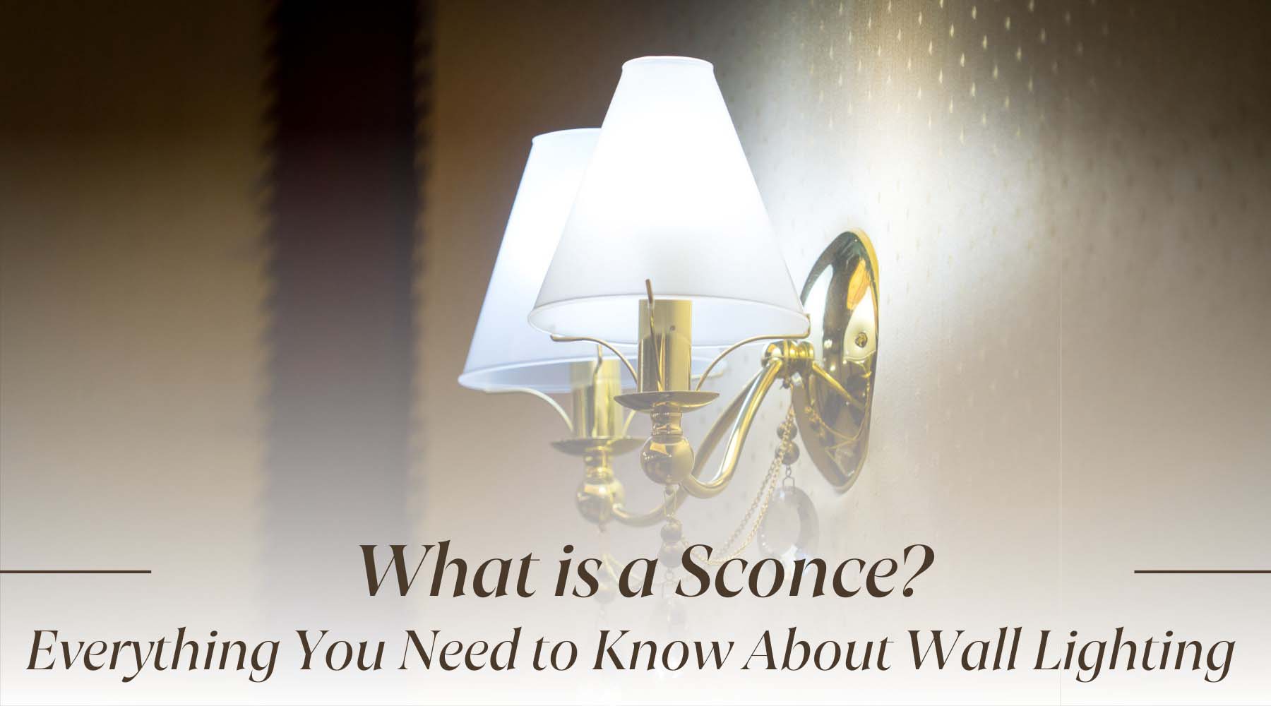 what are sconces