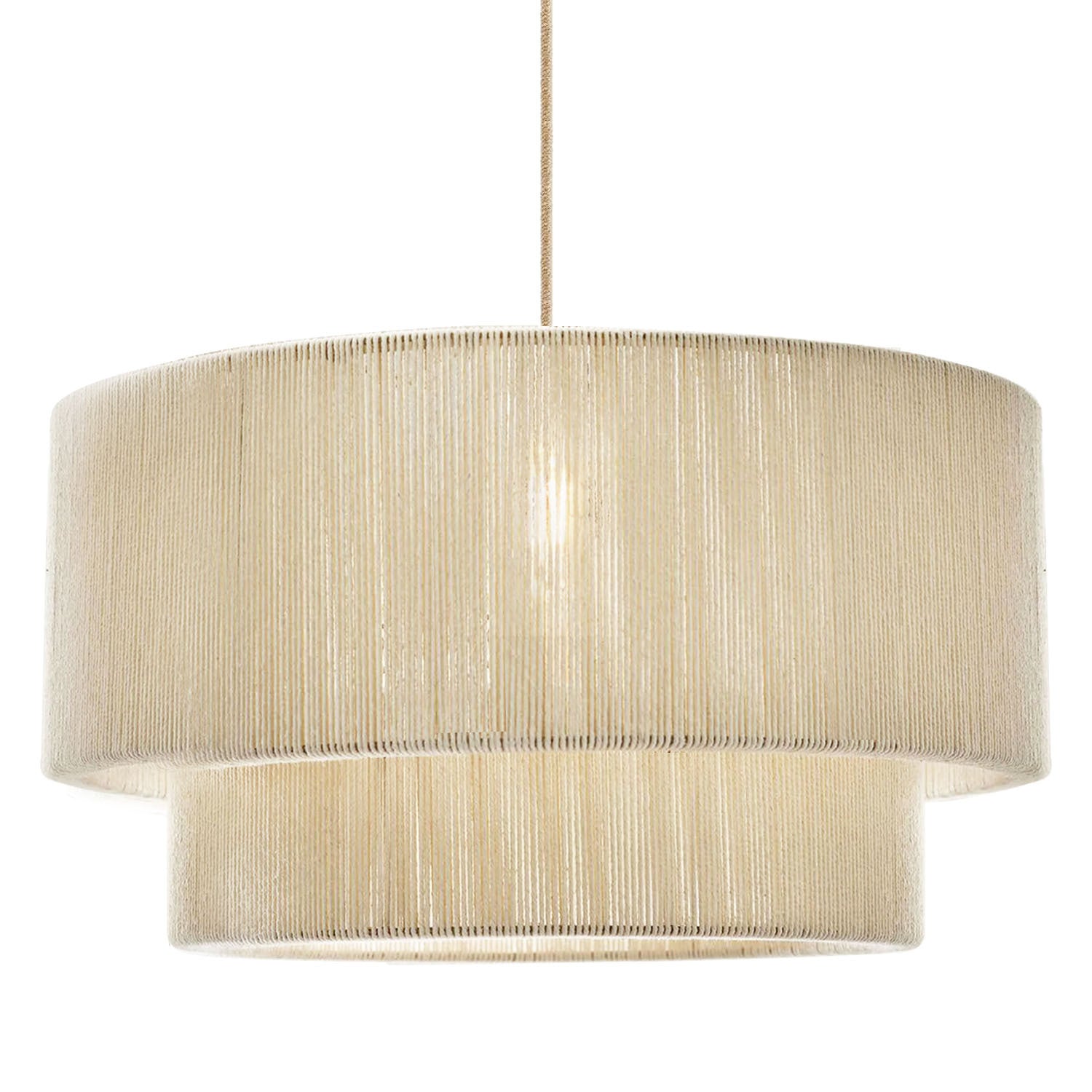 Elaine Rattan Pendant Light