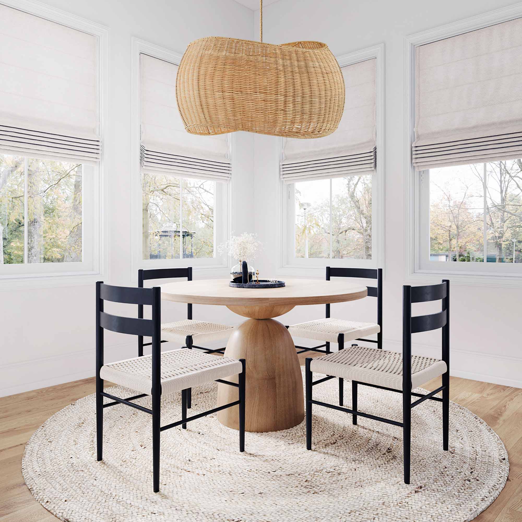 Angelo Rattan Pendant Light