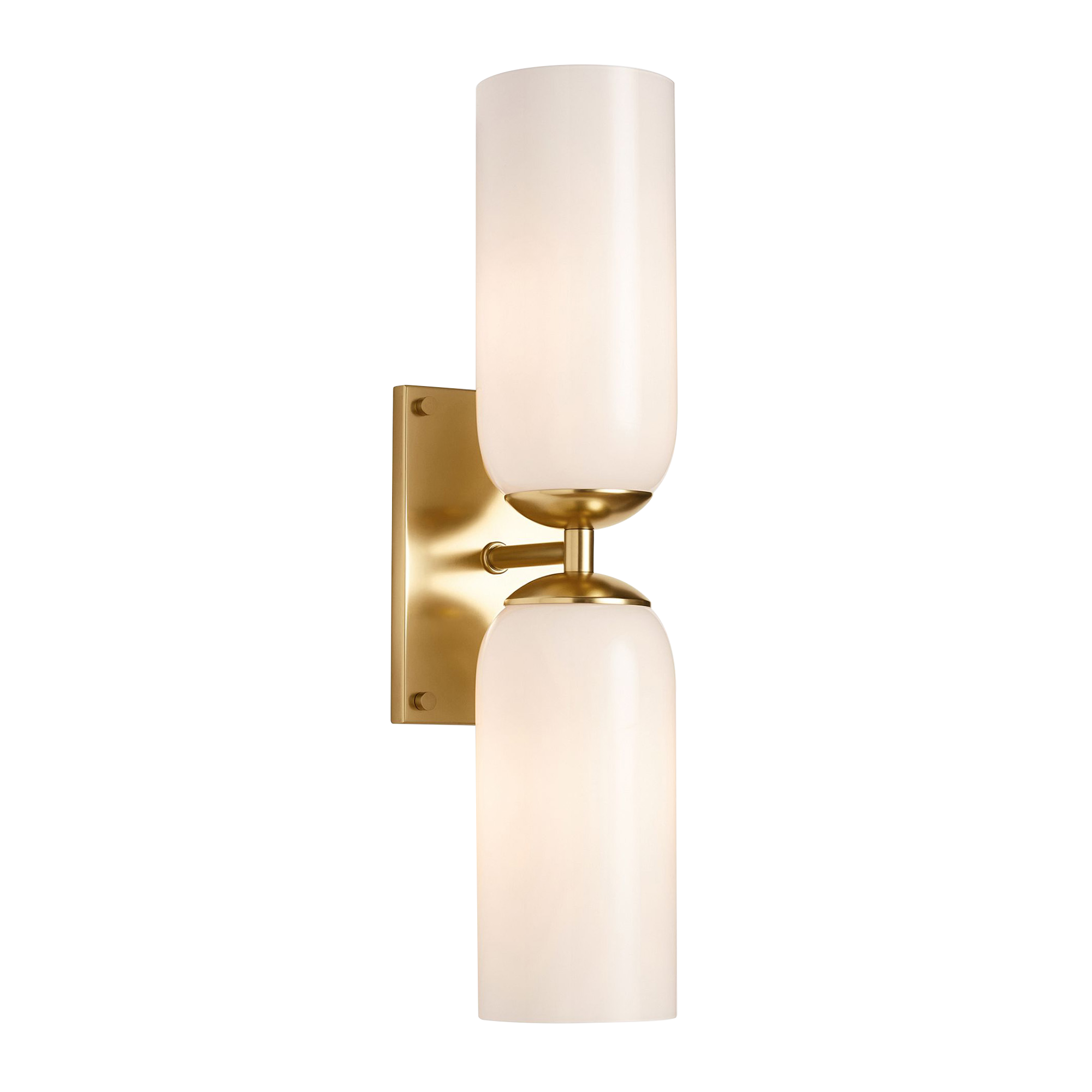 Glass Double Wall Sconce