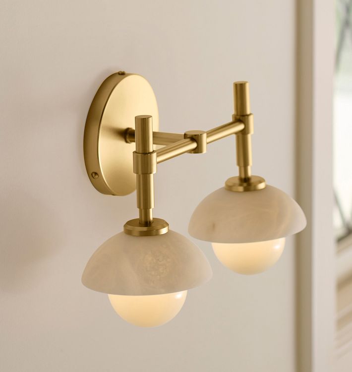 Ariel Double Armed Sconce