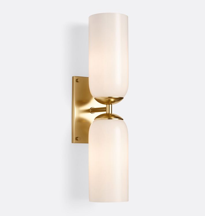 double light sconce