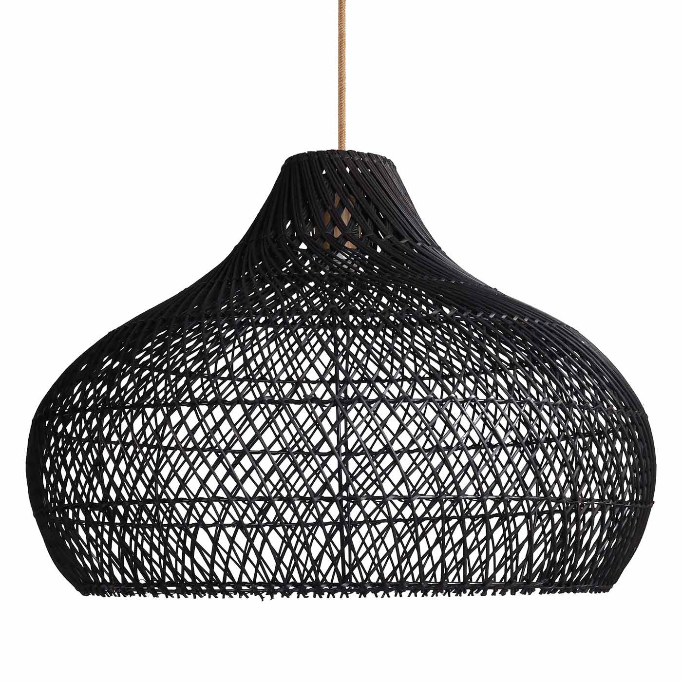 Outdoor Latigo Rattan Pendant Light