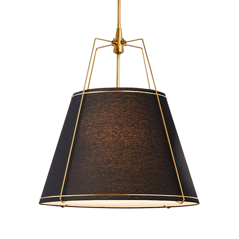 Arthur Black Pendant Light