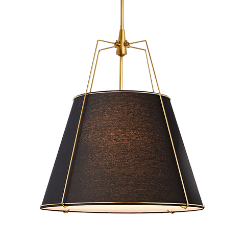 Arthur Black Pendant Light