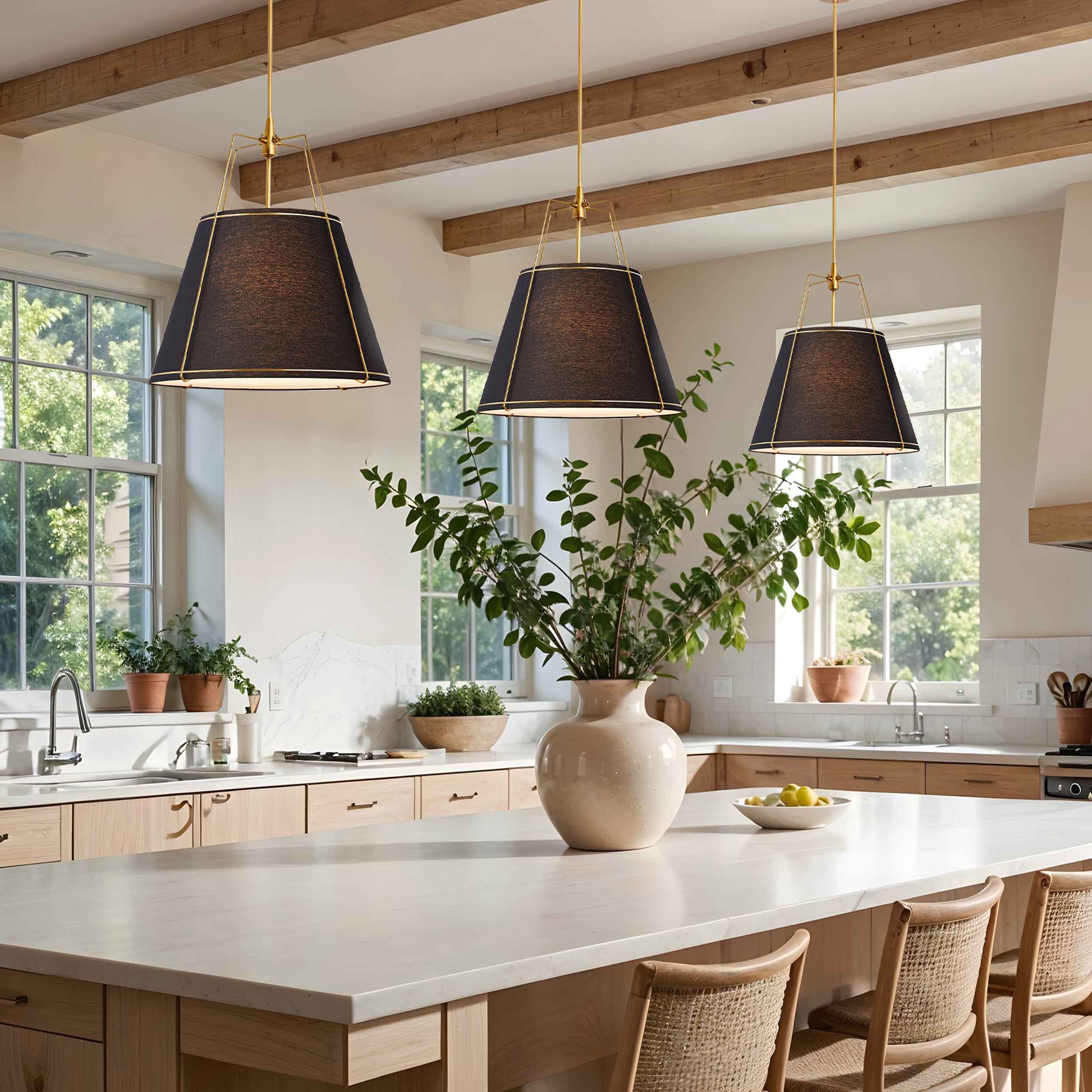 Arthur Black Pendant Light