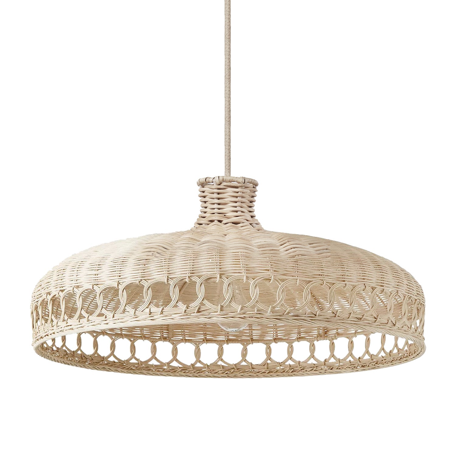 Verona Rattan Pendant Light