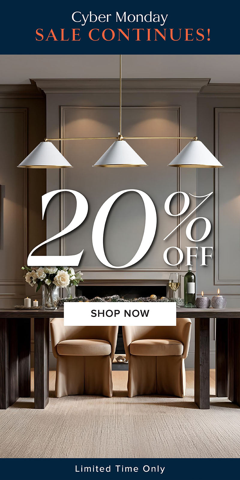 sidebar cyber monday extend contemporary light